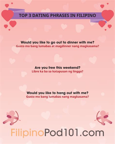 tagalog flirting phrases|endearments in tagalog.